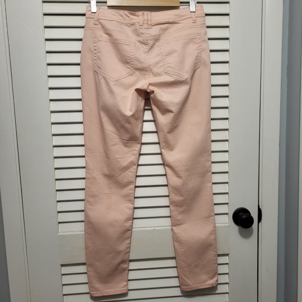 Light Pink Skinny Jeans size 9 Mossimo - Picture 2 of 3